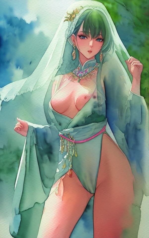 精霊たちの裸体