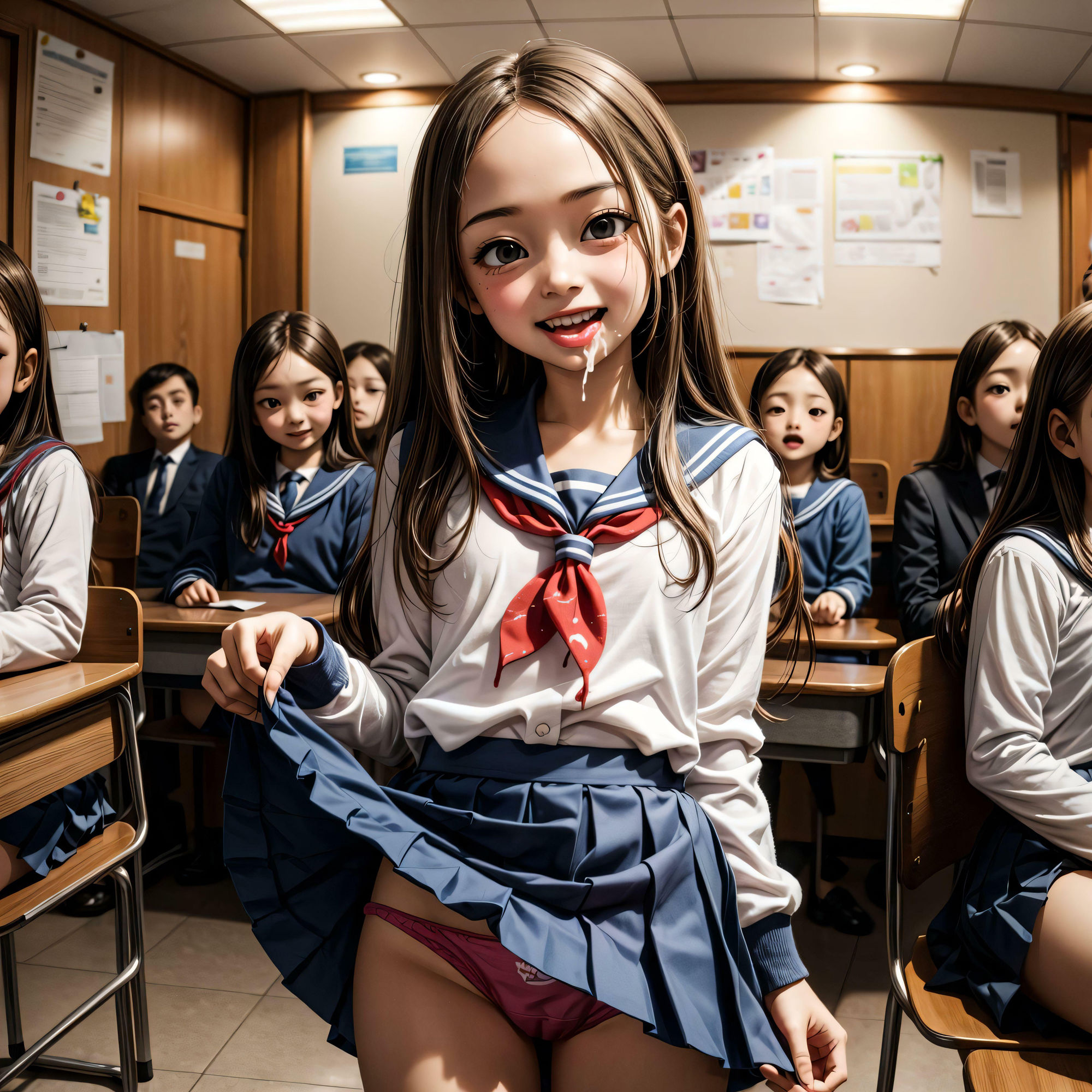 からか○上手の●●さんの露出