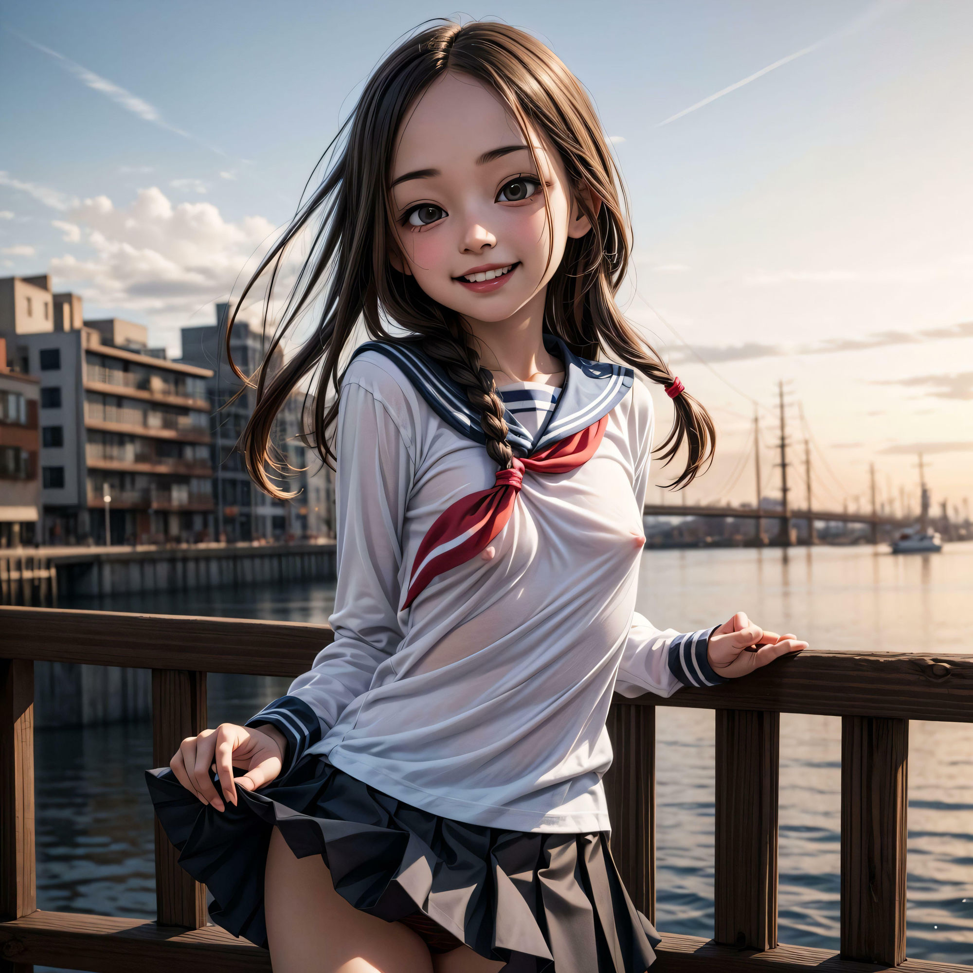 からか○上手の●●さんの露出