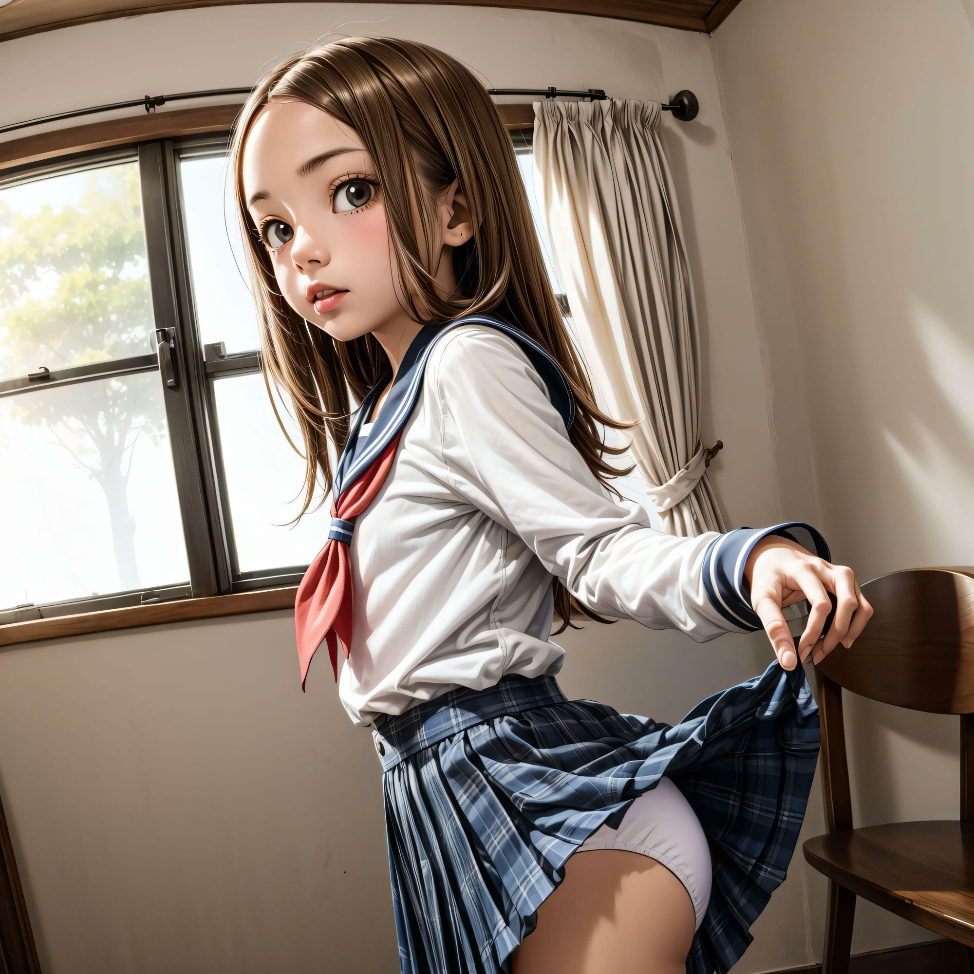 からか○上手の●●さんの露出