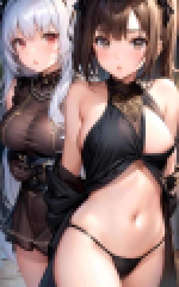 メイド奴●のカップル裸集