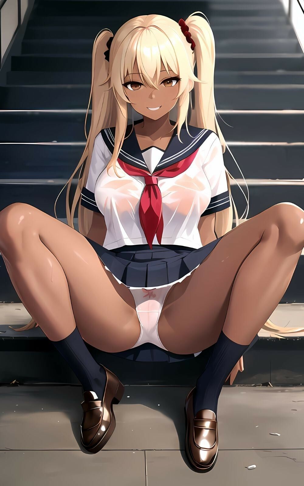 黒ギャルのえちえち学園