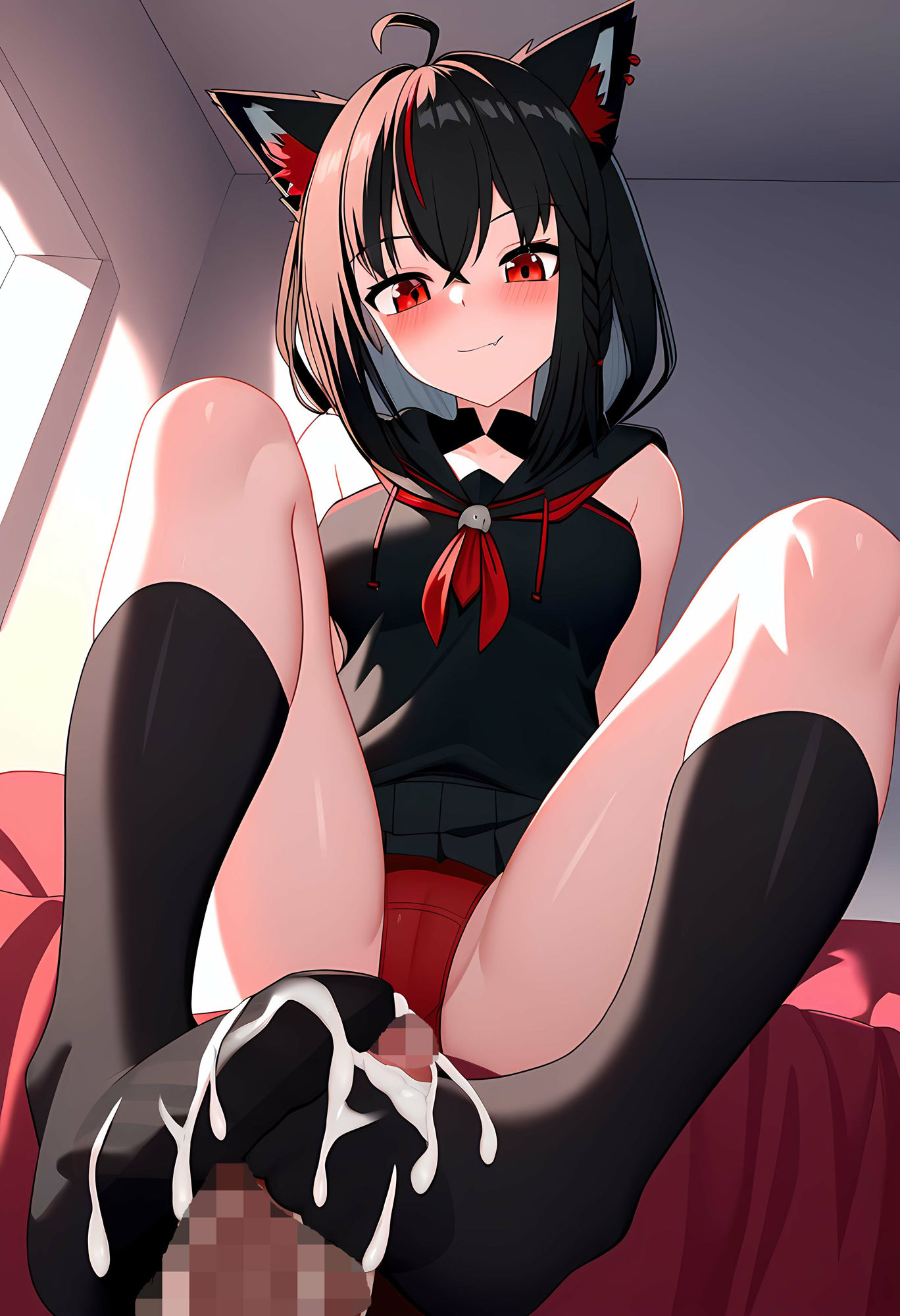 ふわふわ尻尾の五芒星♪