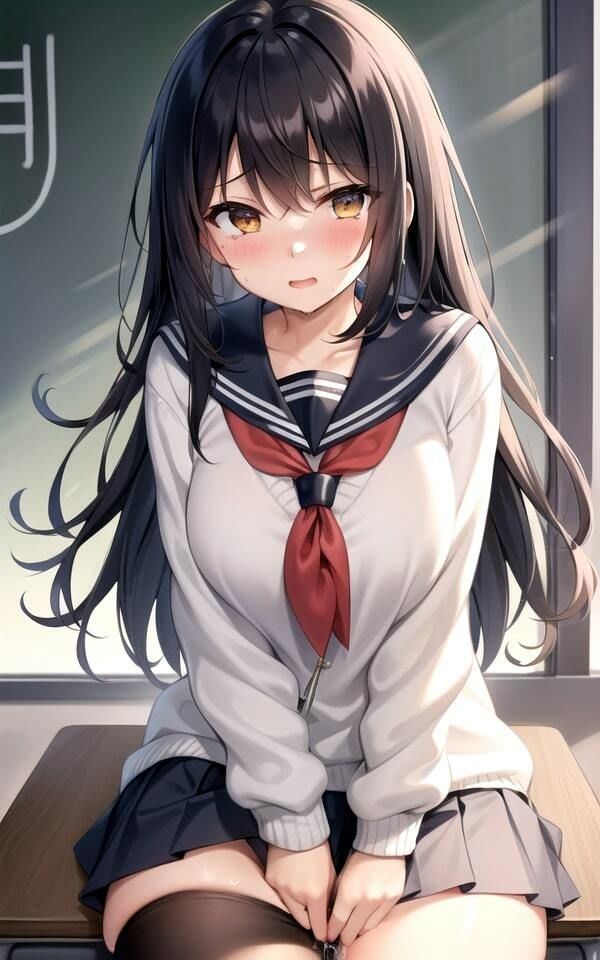 教室で危険すぎる内緒の遊び2