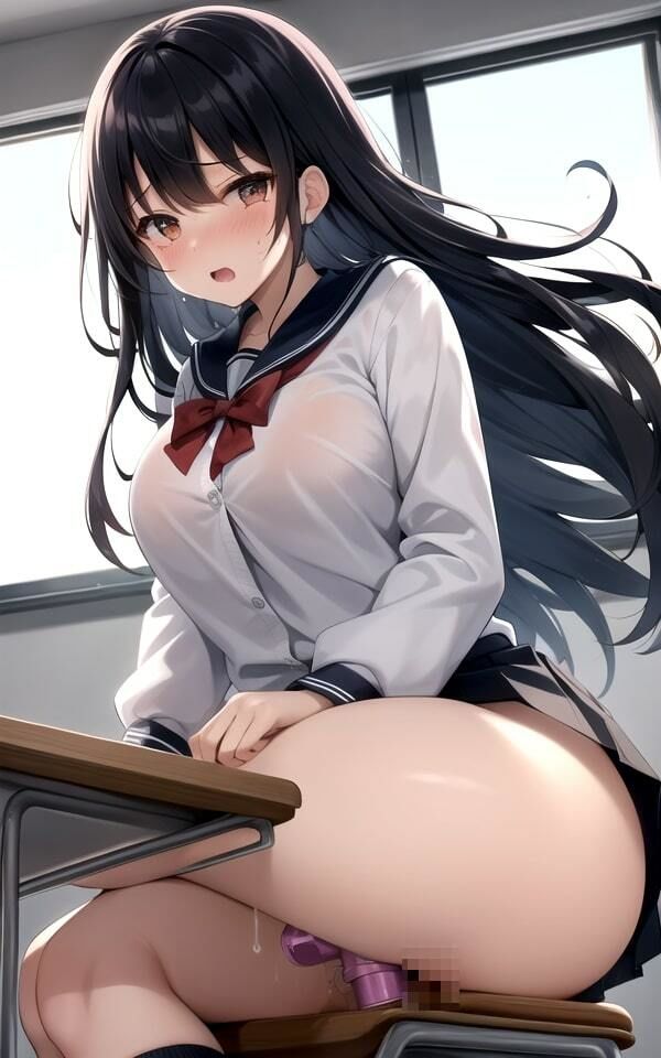 教室で危険すぎる内緒の遊び2