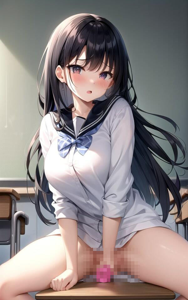 教室で危険すぎる内緒の遊び2