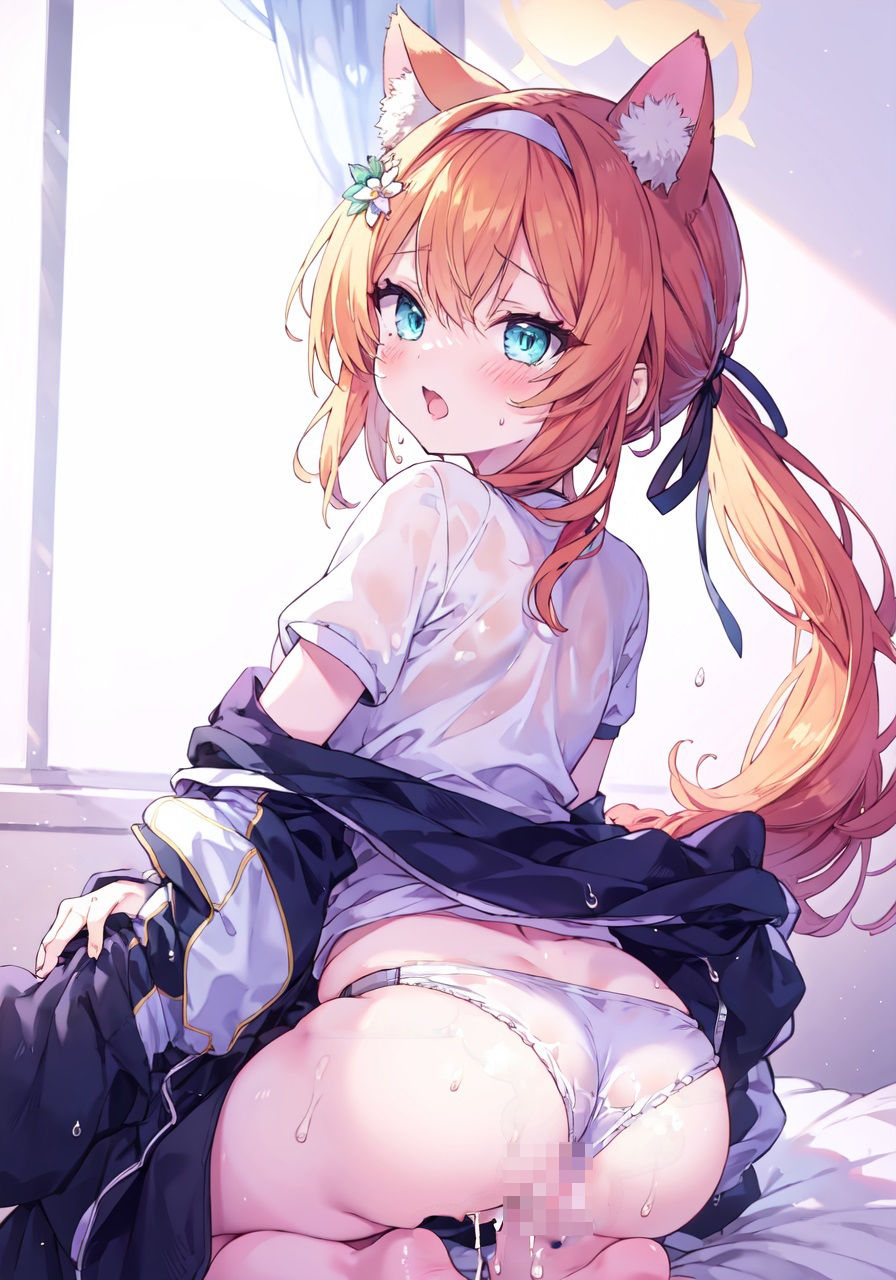 ブルアカ体操服マリーえっちイラスト集