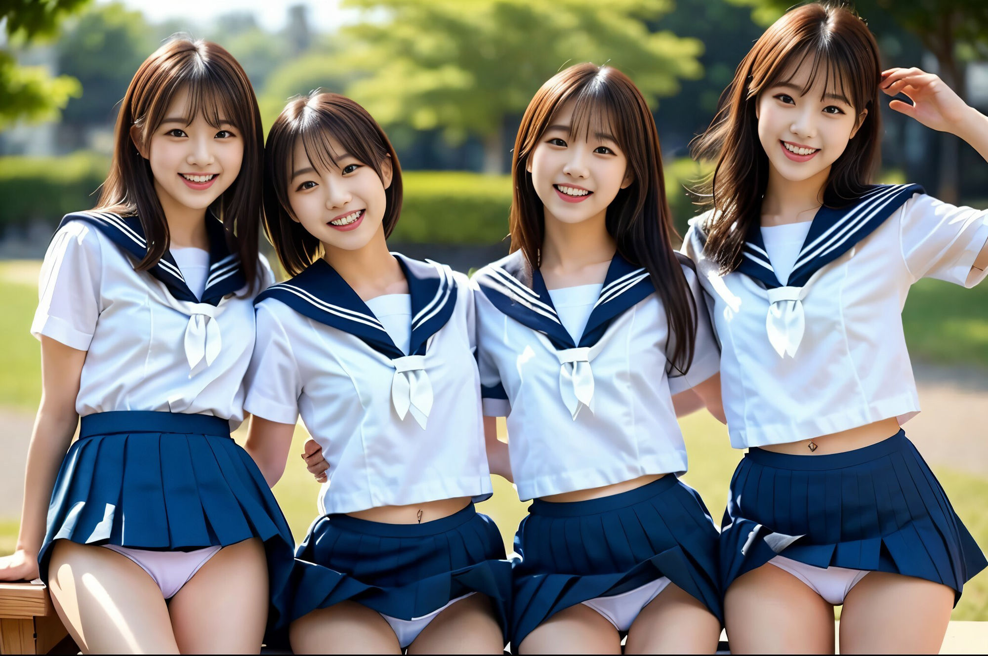 着衣チラリズム 女子力若さで元気回復！