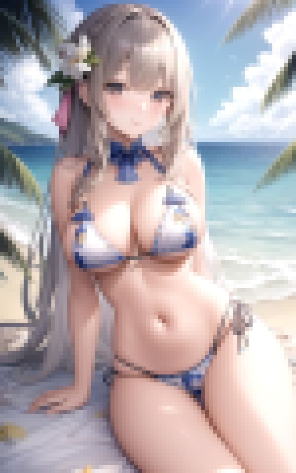 浜辺の天使の写真集