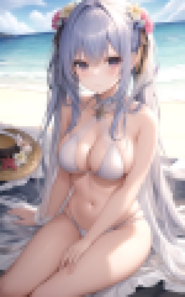 浜辺の天使の写真集