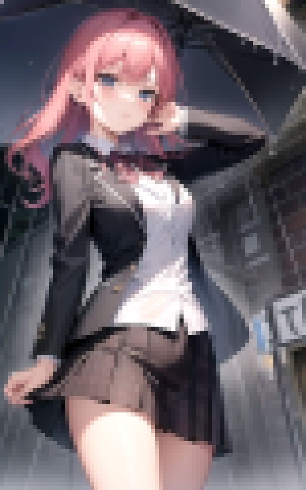 女◯〇生は雨が似合う