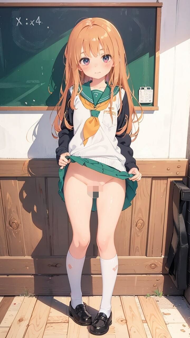 貧乳ミニ系JKパンチラ