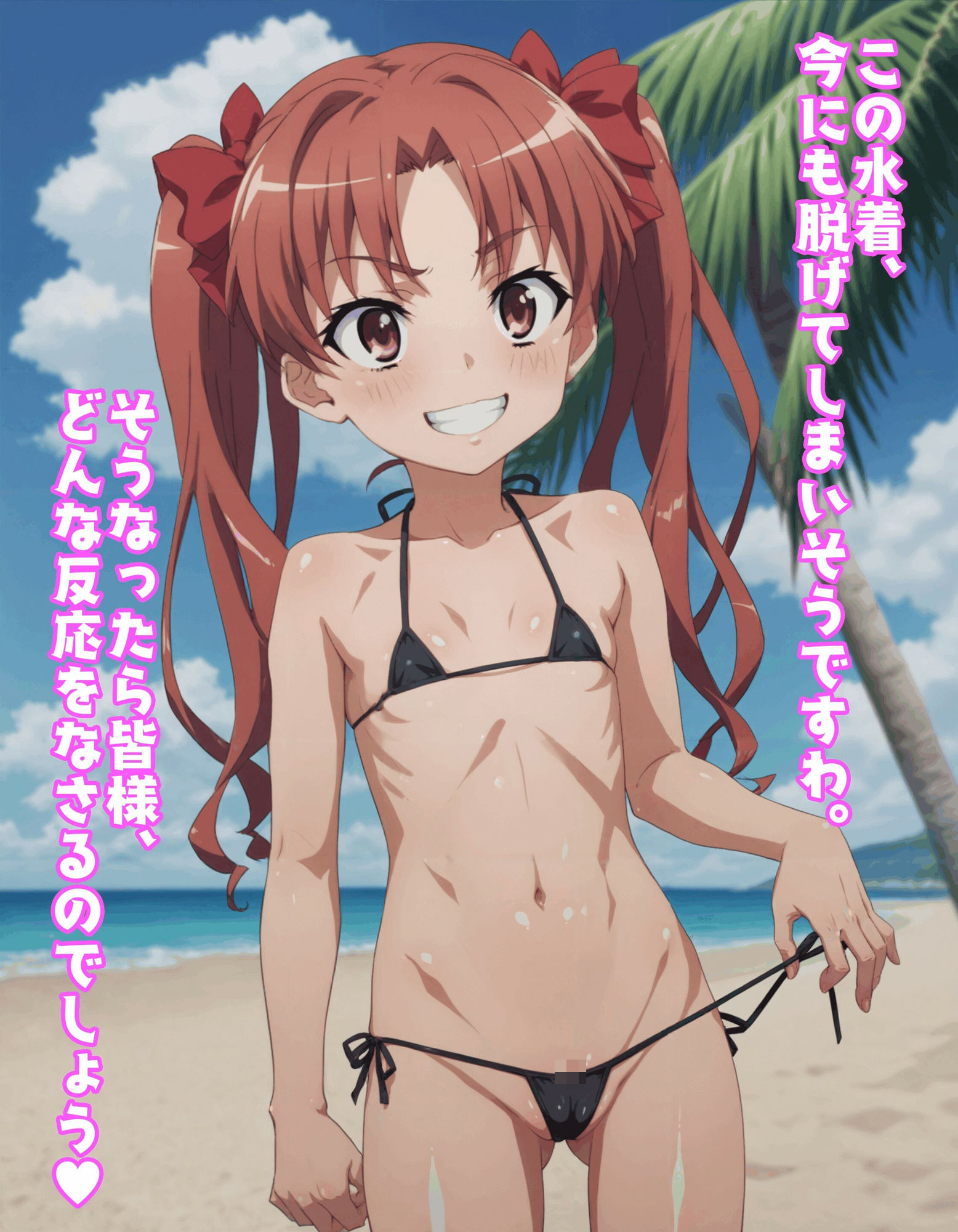 マイクロビキニCG集 白井黒子編
