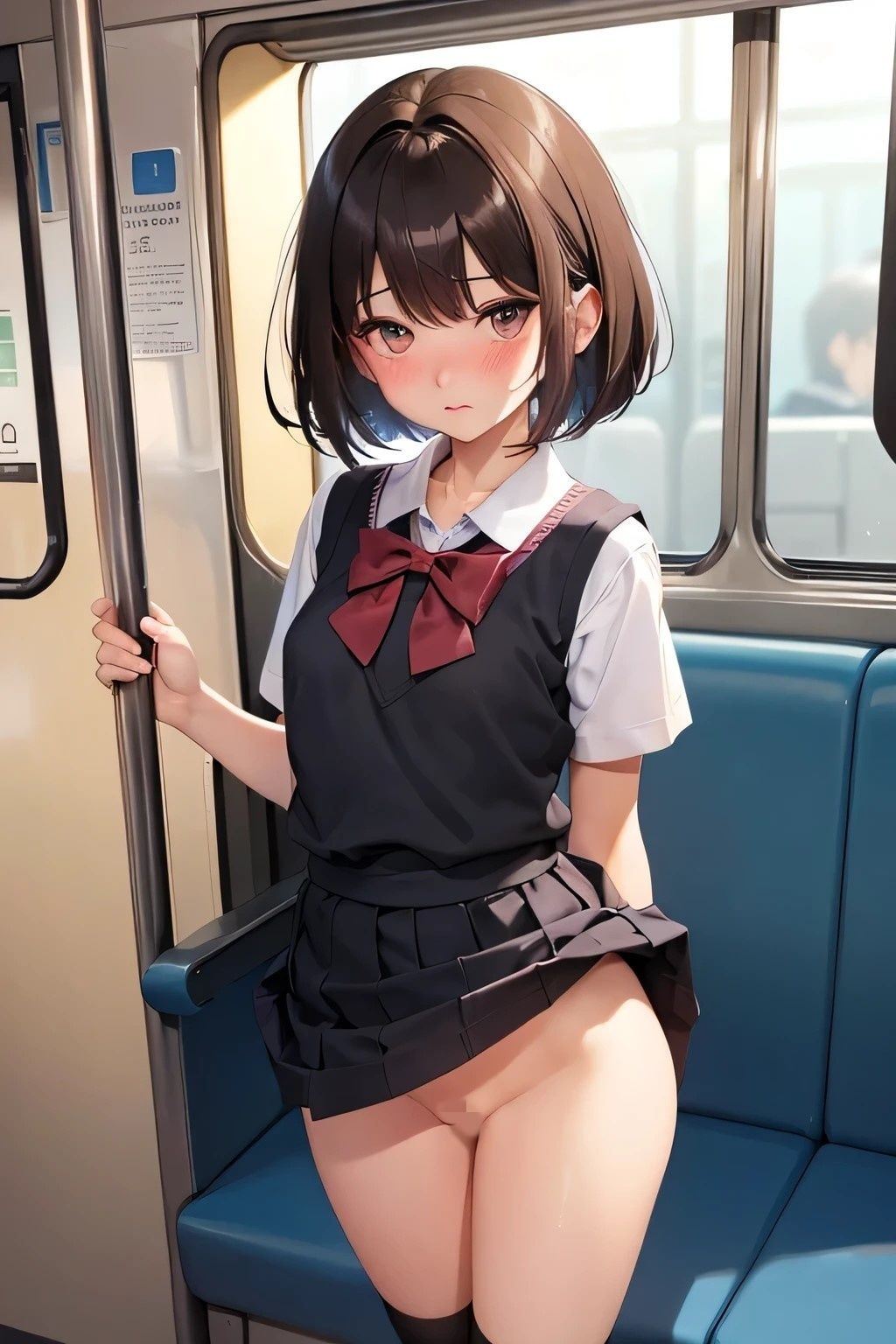 中出し放題 痴女ハーレム 三崎雪奈の場合 通学電車編