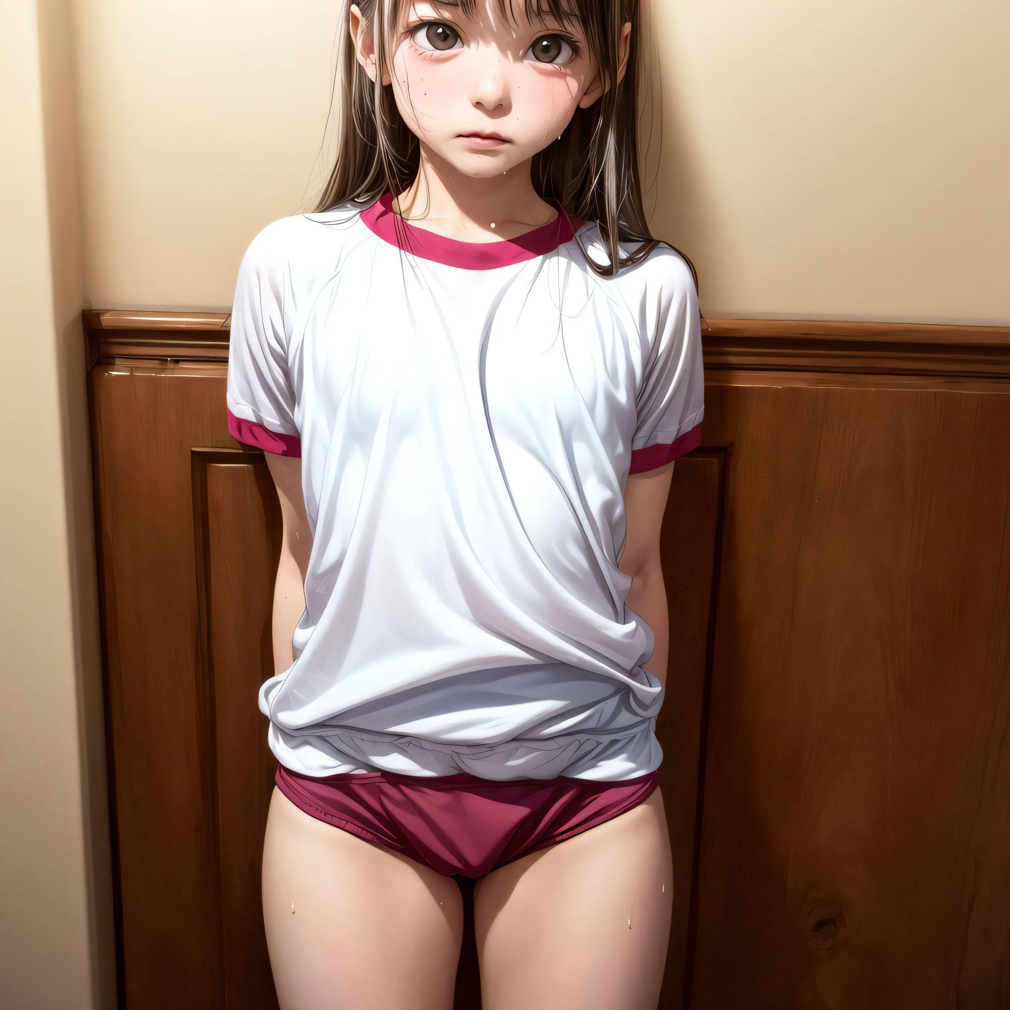 体操着は汗で透ける