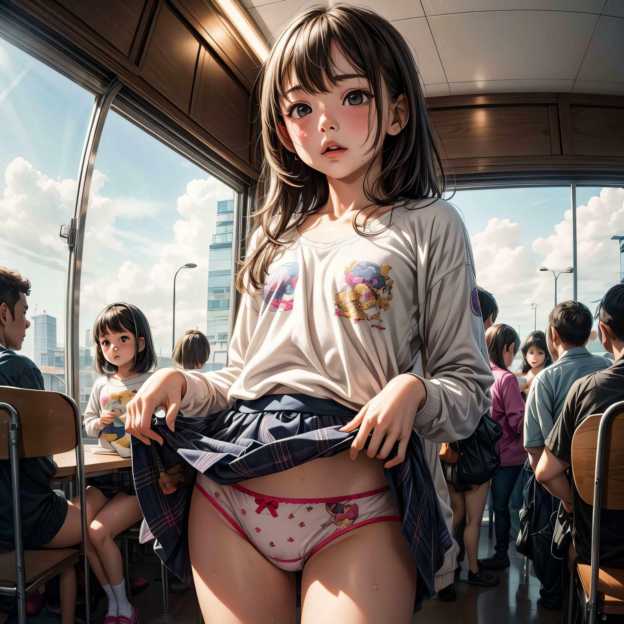 パンツ見られるまで帰れません