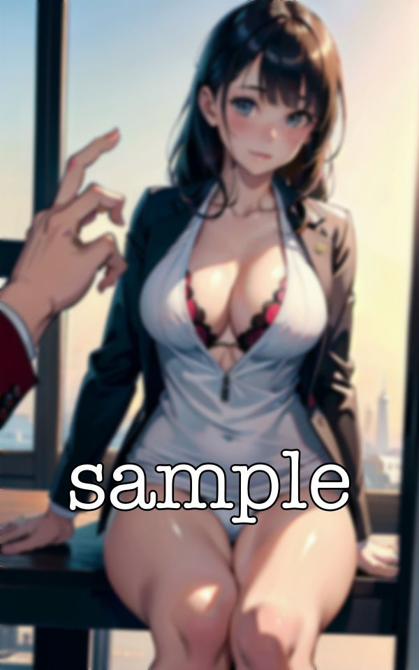 通訳と不倫関係に！美人通訳と出張するも痴女すぎる谷間で会議に集中ができないDX