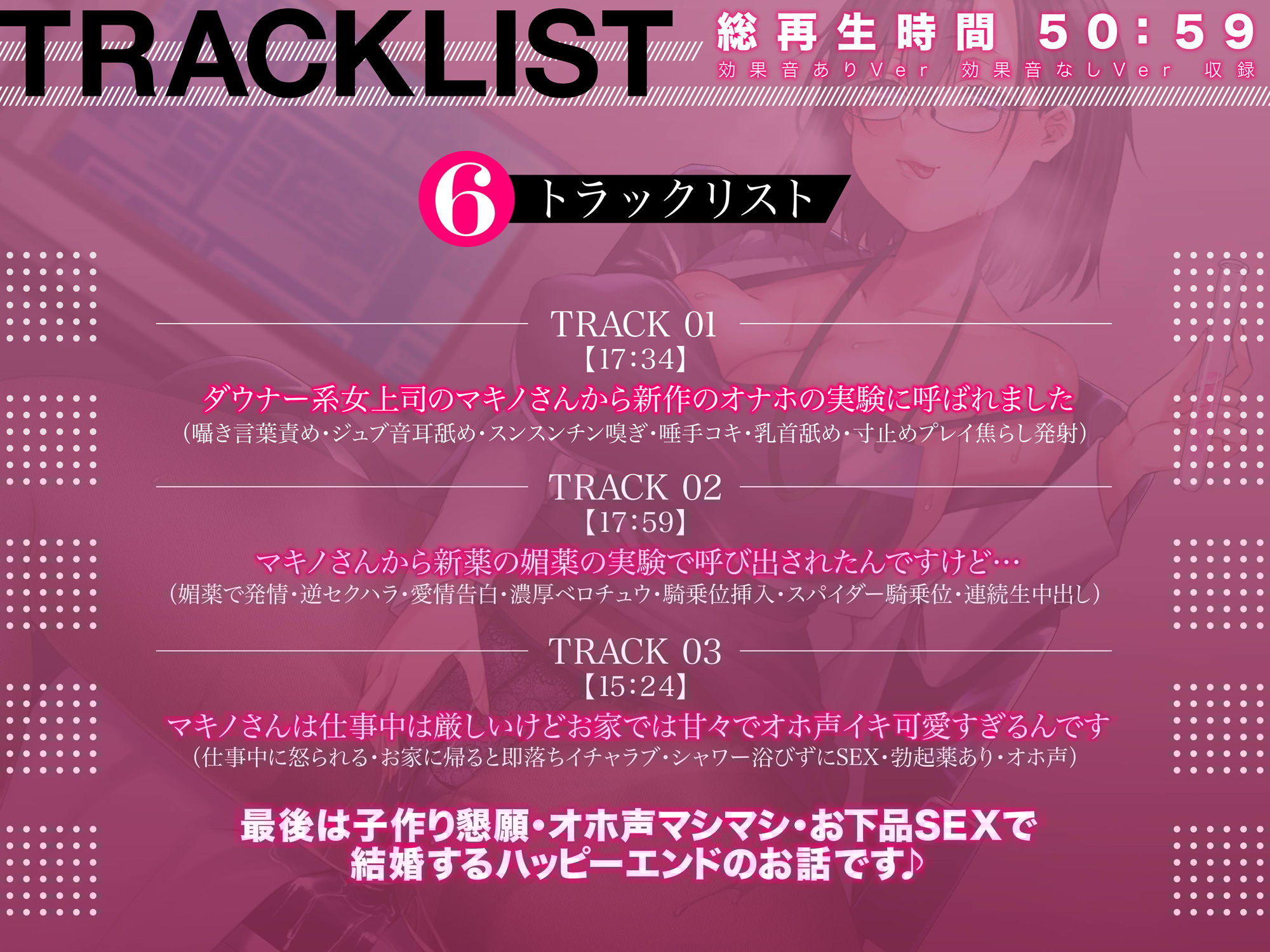 オホ声でイグイグが止まらない・・・ダウナー系上司から逆セクハラされる冴えないサラリーマンのボク。アダルトグッズ開発会社で働くマキノさん【KU100】