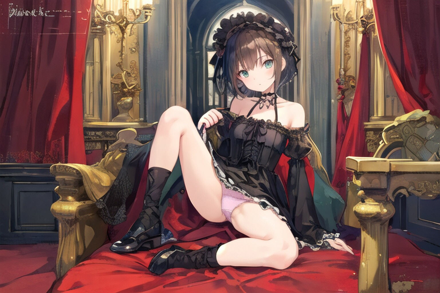 ゴスロリとパンツ