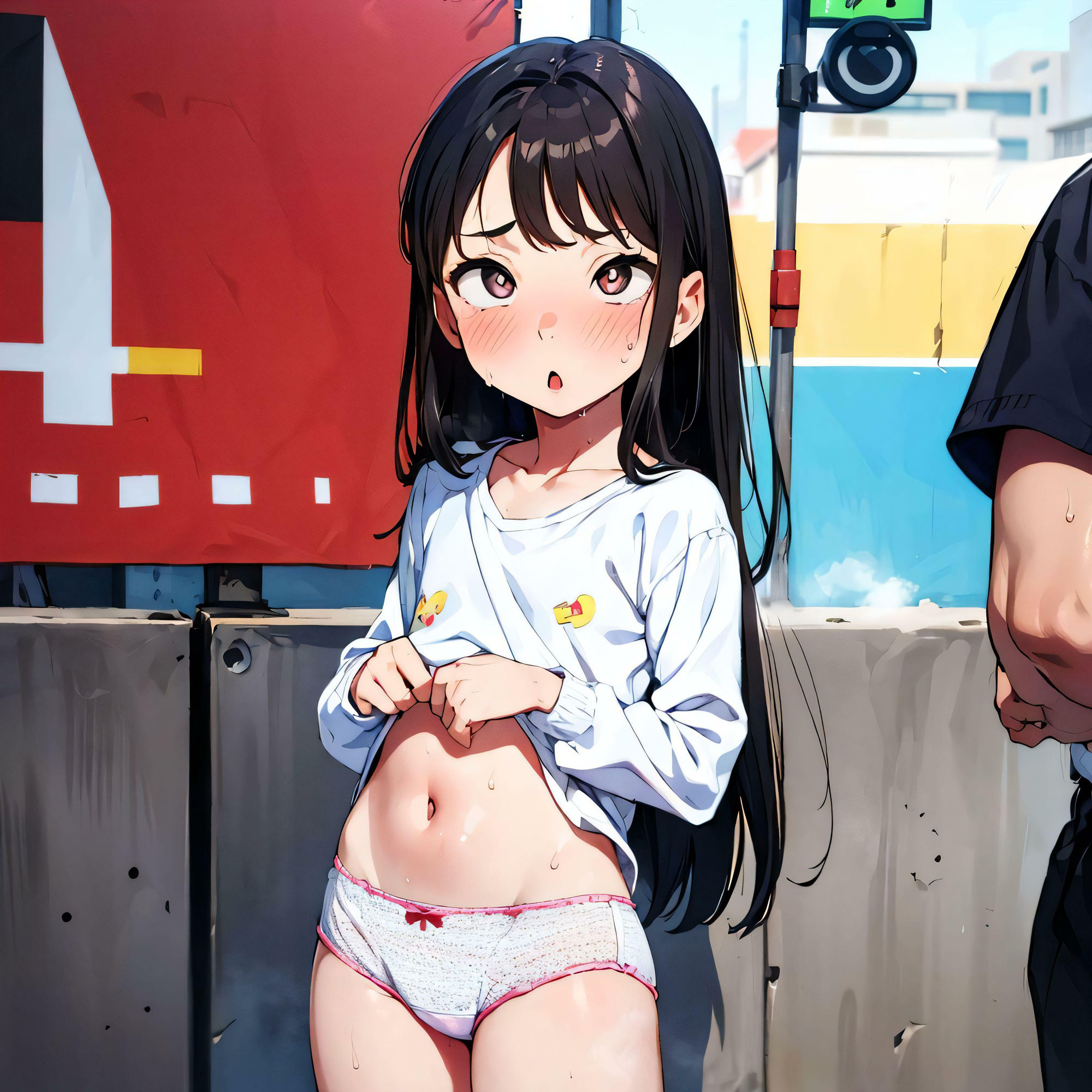 つるぺたエスの背伸びパンツ