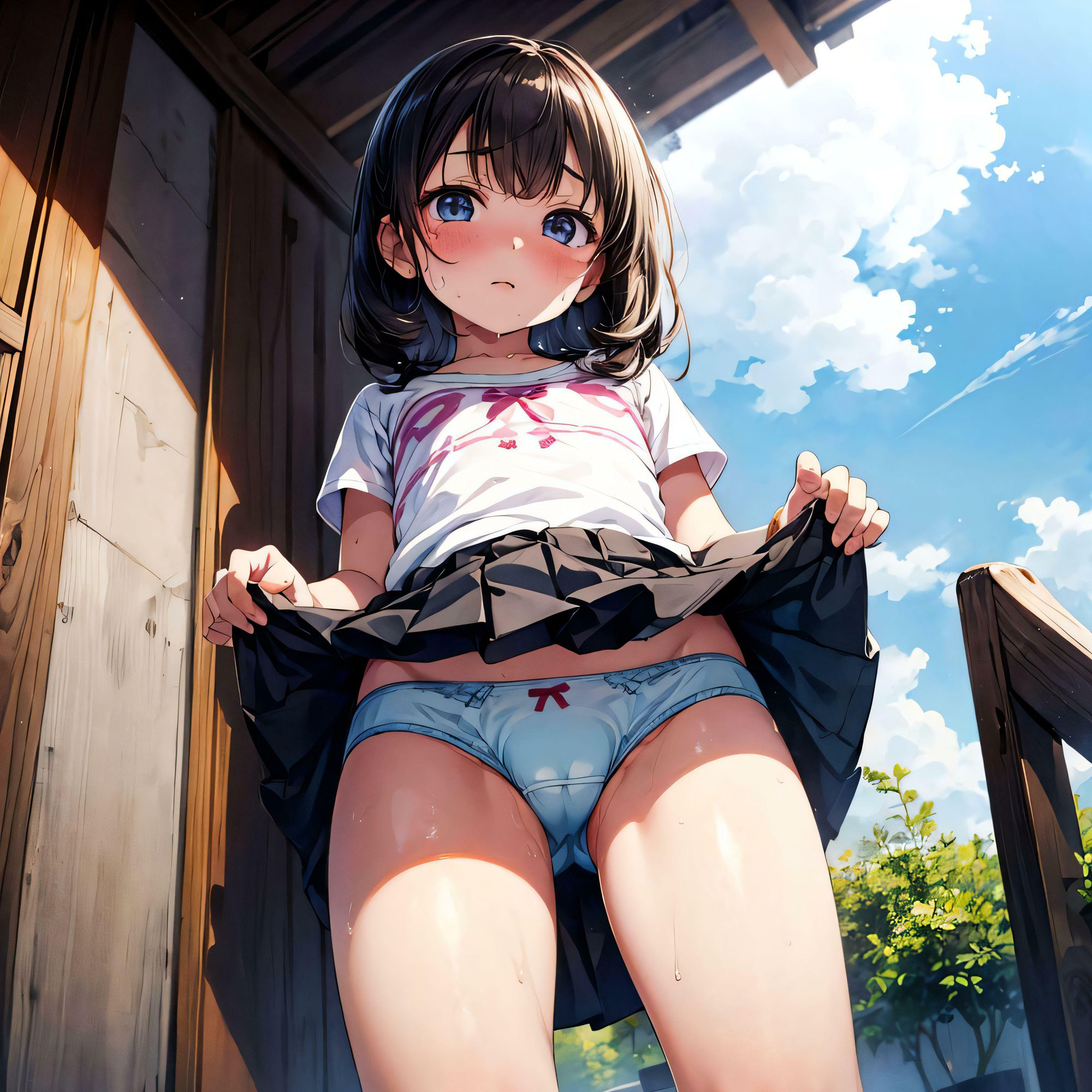 つるぺたエスの背伸びパンツ