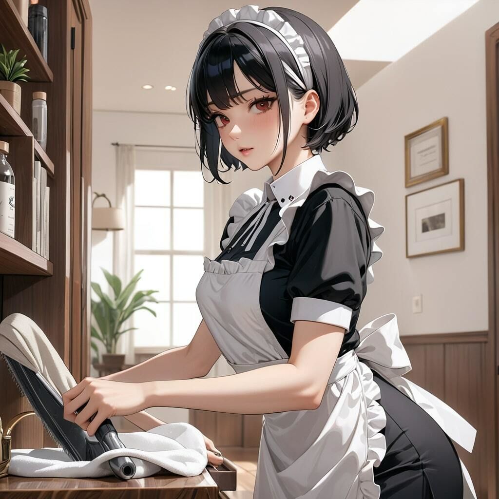 チ〇ポの掃除もおまかせ!たくさんご奉仕してくれる家政婦さん