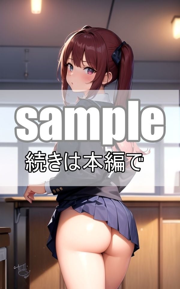 ノーパン強●登校が義務付けられたハーレム学園はお尻丸出しが日常茶飯事です!