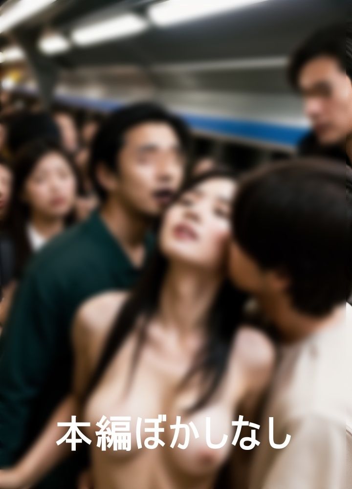 満員電車で痴●パニック