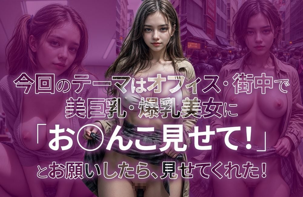 海外の美巨乳・爆乳美女に「オ○ンコ見せてください！」と頼んだら…見せてくれた！