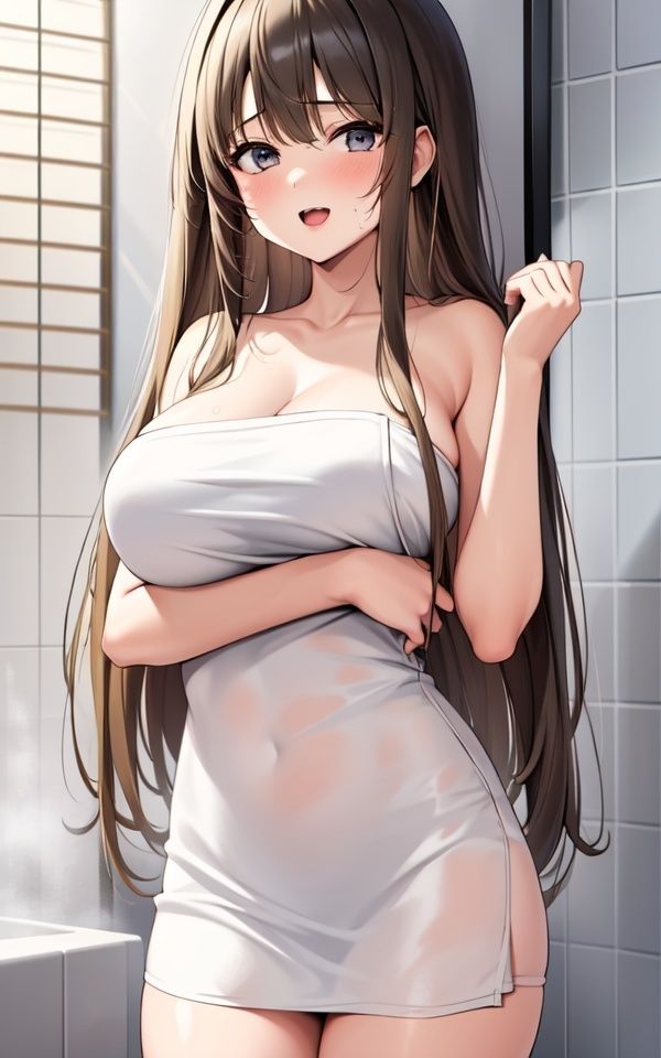 美女と妄想入浴