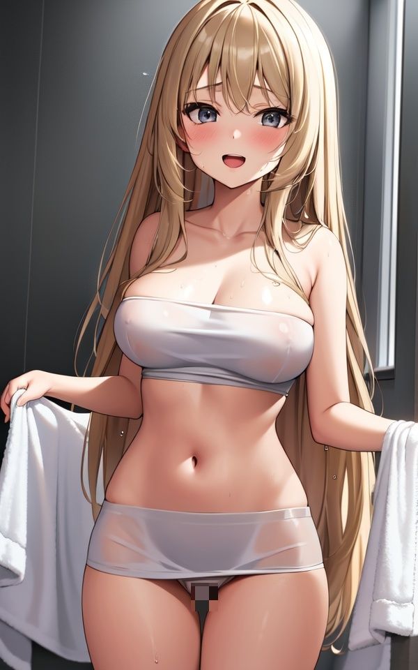 美女と妄想入浴