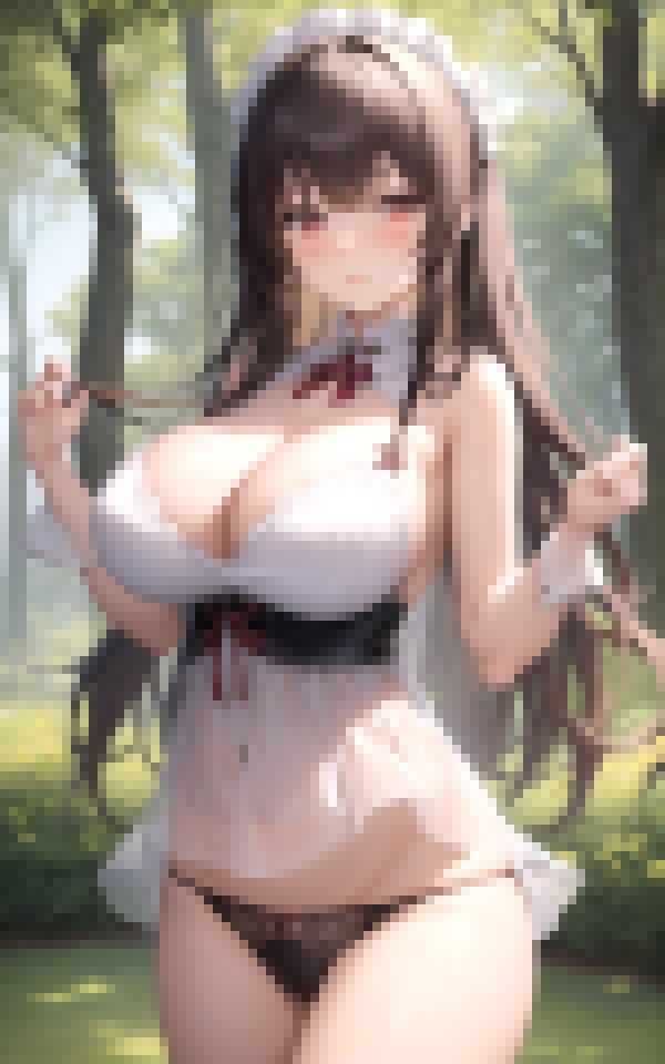 メイドコス美女