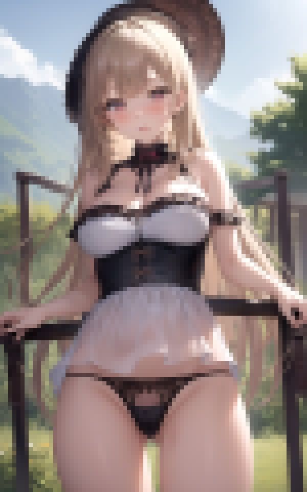 メイドコス美女