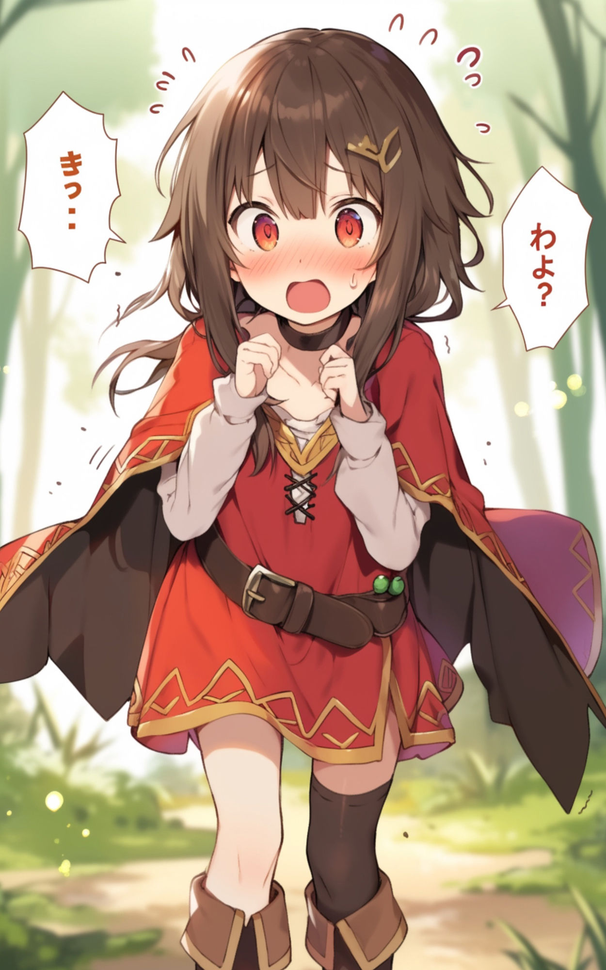 【無料】とにかく萌える！びっくりしてパニックになっちゃった美少女魔法使いちゃん！