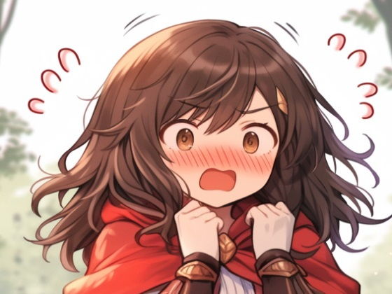 【無料】とにかく萌える！びっくりしてパニックになっちゃった美少女魔法使いちゃん！