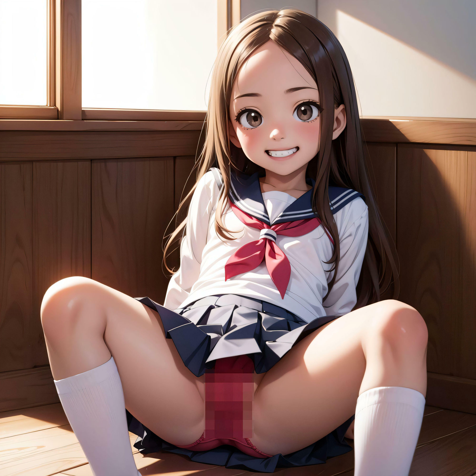 パンツでからかう●●さん