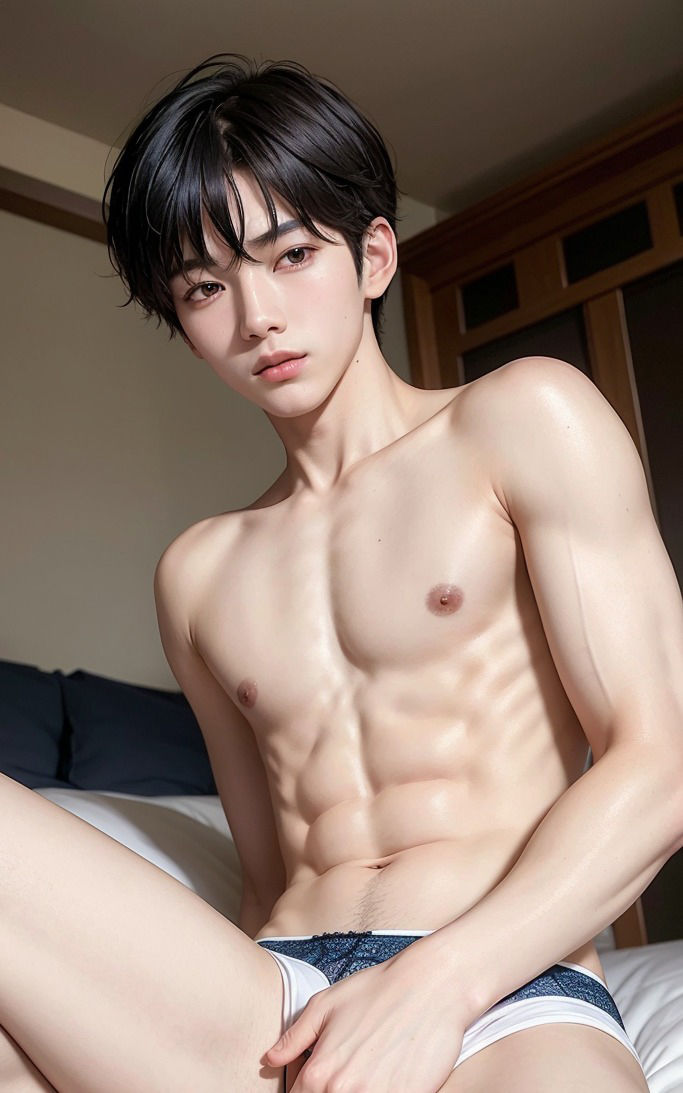 美少年アイドル 淫乱な日常 感じまくり巨根オナニー