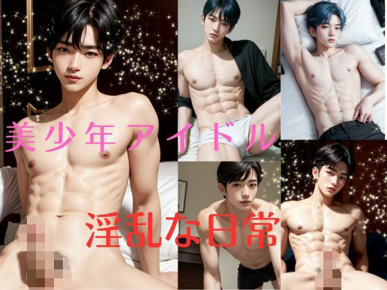 美少年アイドル 淫乱な日常 感じまくり巨根オナニー