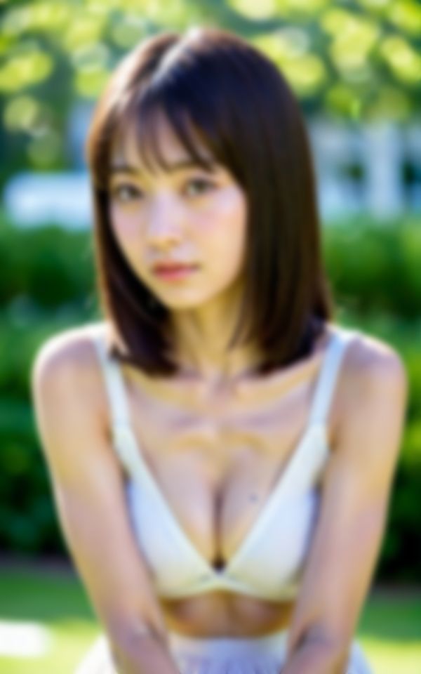 職場の花見で場所取りしたら後から来た同僚OLが実は露出狂で…。