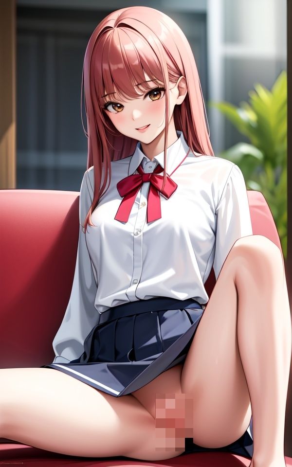 天然美女の大開脚