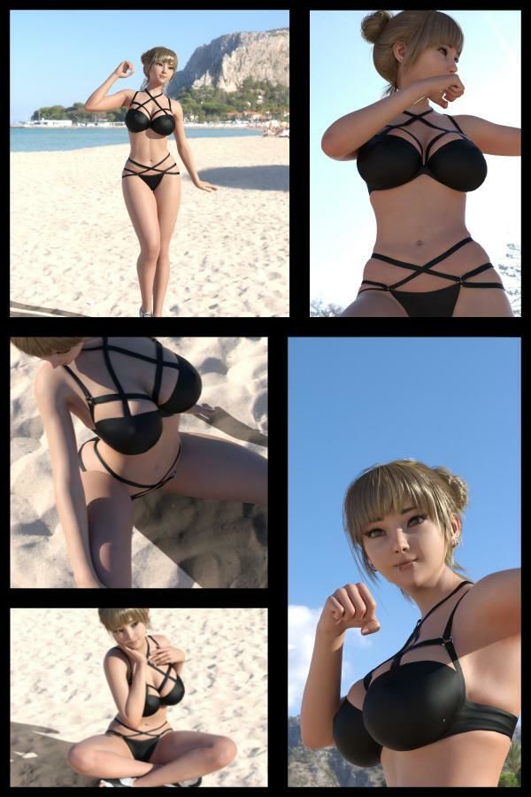 【▲100】『理想の彼女を3DCGで作ります』から生まれた、バーチャルアイドル写真集:Megu_04