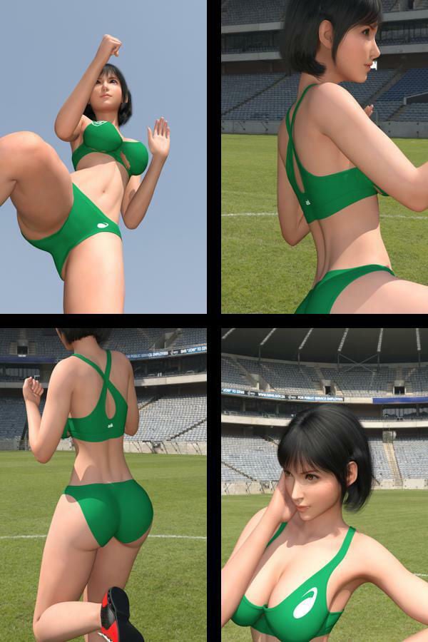 フェティッシュ陸上女子写真集『霧島愛結衣(きりしまめい)』Sporty(スポーティ)-02