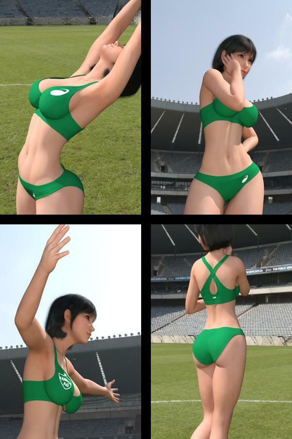 フェティッシュ陸上女子写真集『霧島愛結衣(きりしまめい)』Sporty(スポーティ)-02