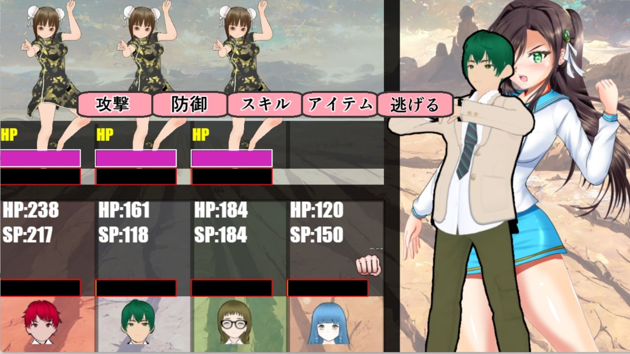 学園一の美少女は学園一強くて、学園一戦う運命を背負い、学園一×××な事になってしまう話