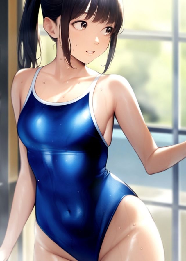 ポニーテールとスクール水着 vol.2