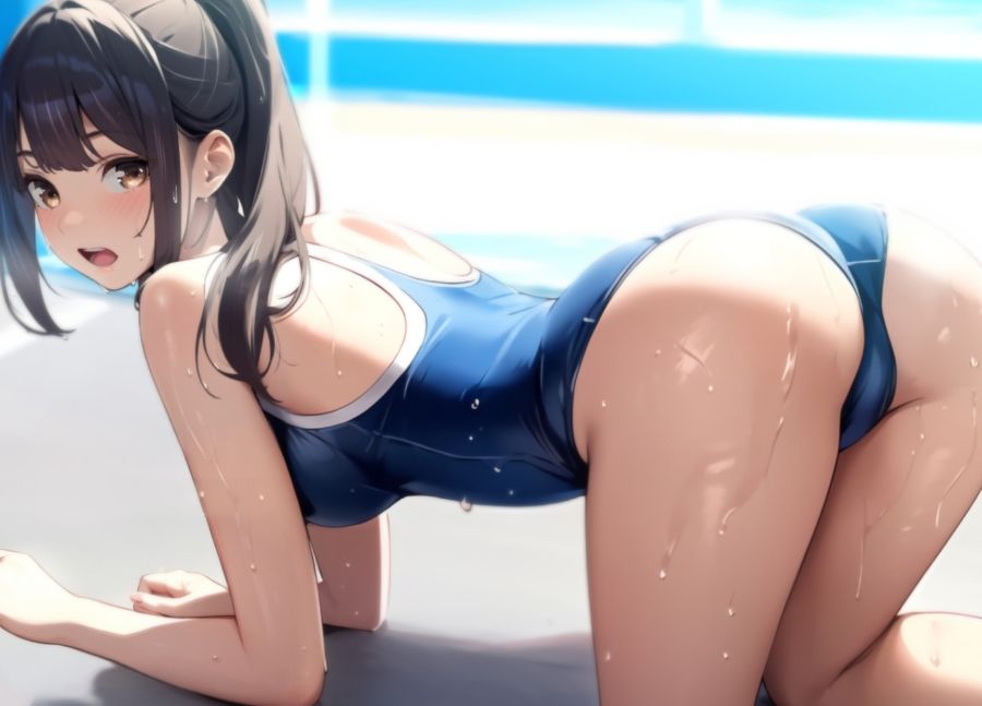 ポニーテールとスクール水着 vol.2