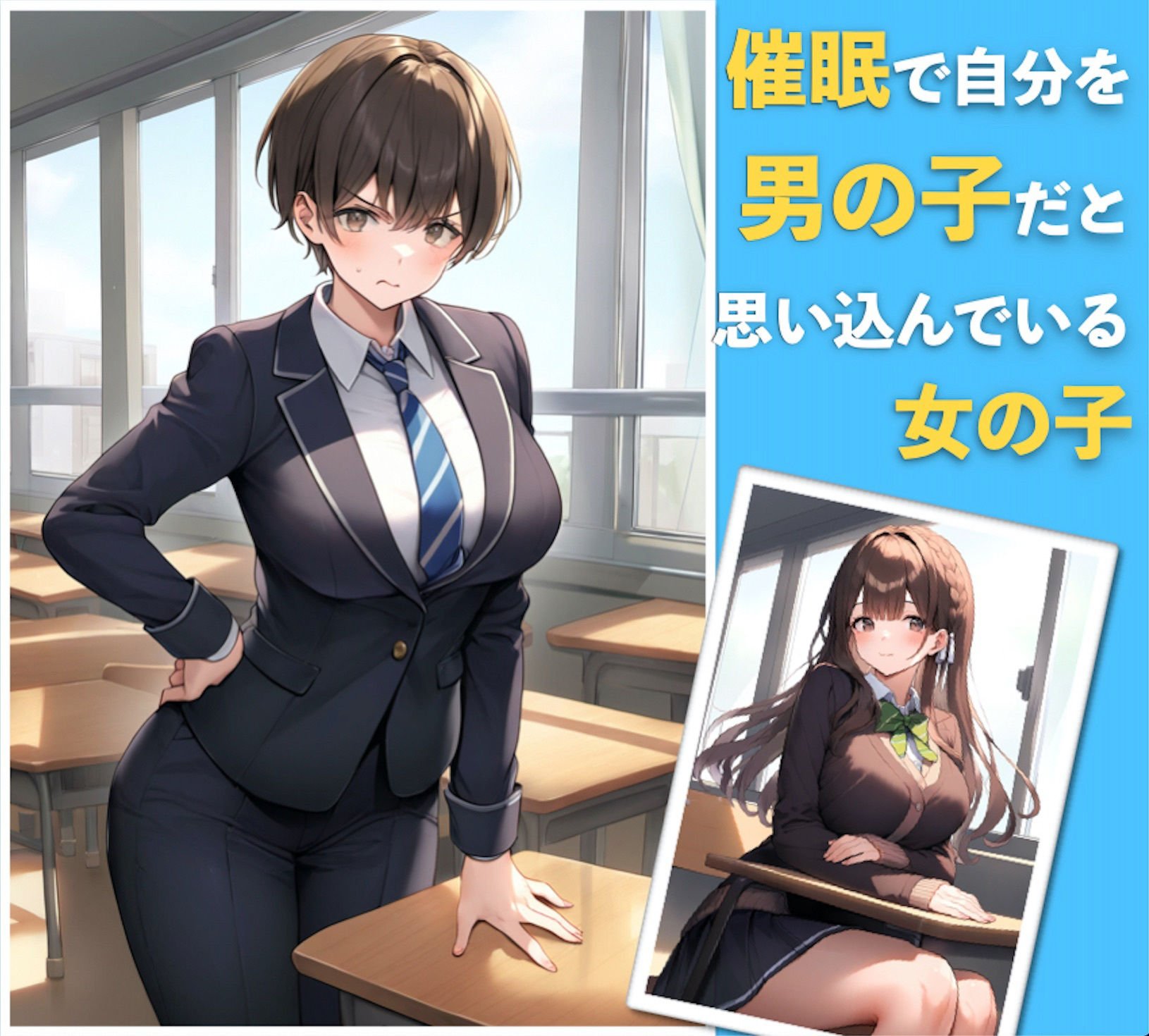 催○で自分を男の子だと思い込んでいる女の子