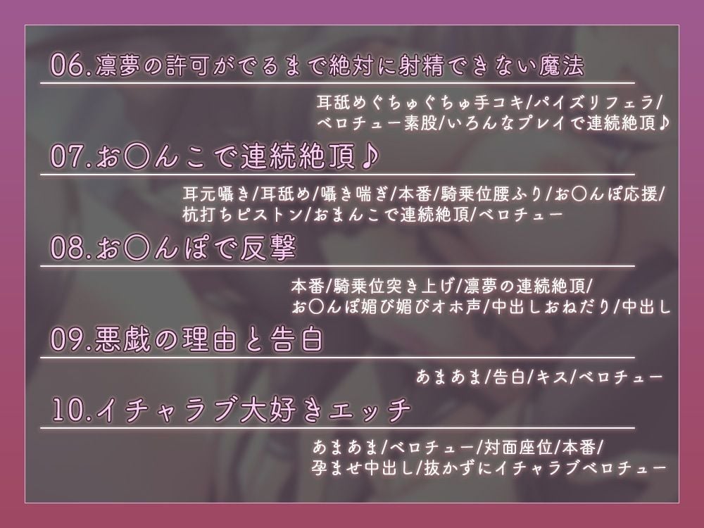 【効果音同時収録で超エッチ♪】エッチな魔法で悪戯ばかりしてくるサキュバス娘に手玉に取られる性活!
