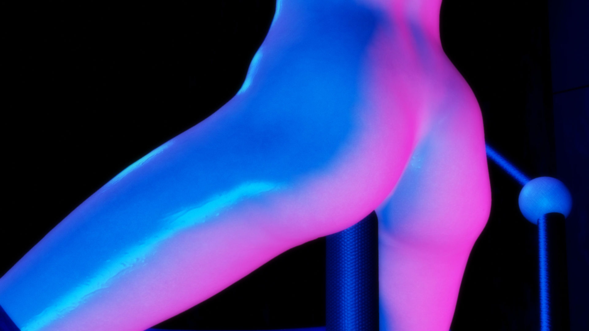 拘束マシンバイブ体操着娘