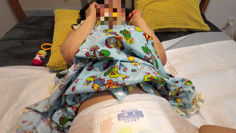 SNS直送146cm超ミニ素人JDせいら 清純ピュアおむつ極限羞恥